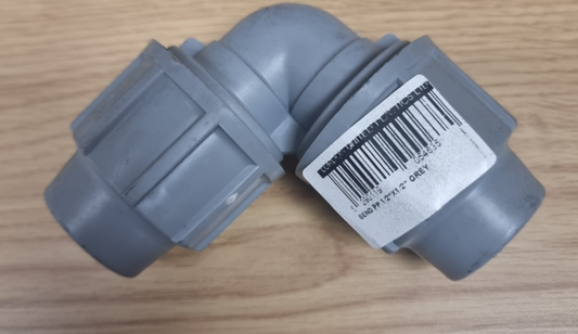 BEND PP 1/2"X1/2" GREY