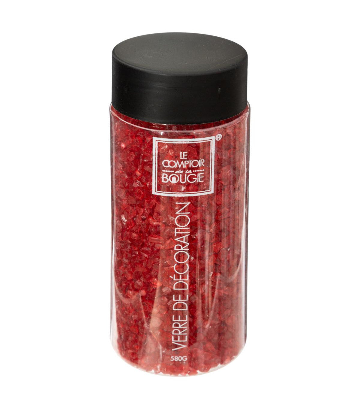 RED GLASS BEADS 580G