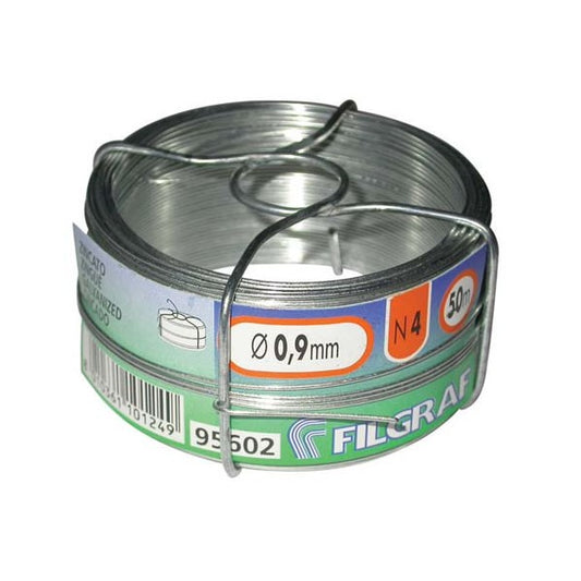 GARDEN WIRE  FILGRAF ZINC 9MM 50M