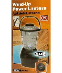 LANTERN WIND-UP 12LED