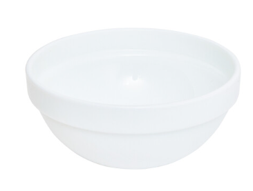 BOWL HELENA WHITE 15CM