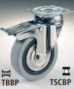 WHEEL TBBP 80 Z.G. 60KG