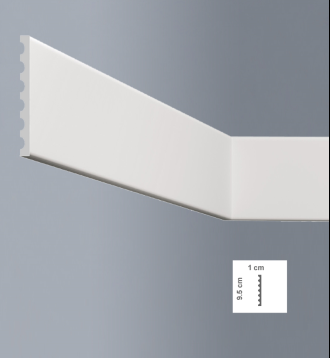 LUXSTYL POLYSTYRENE SKIRTING L9510 200CM