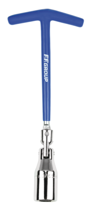 FLEXIBLE SPARK PLUG WRENCH 21MM BLUE FF GROUP