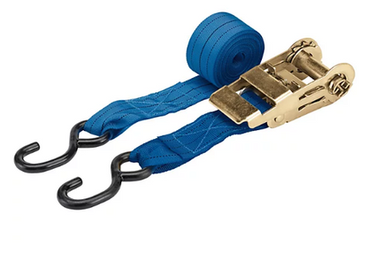 RATCHETING TIE DOWN STRAP  5.4MX50MM 1000KG