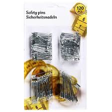 SAFETY PINS 120PCS 48 0,70 LIFETIME