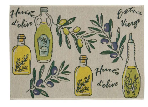 NON-SLIP KITCHEN RUG GARRIGUE 60X90CM