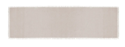 TABLE RUNNER MAHA WHITE 38X140