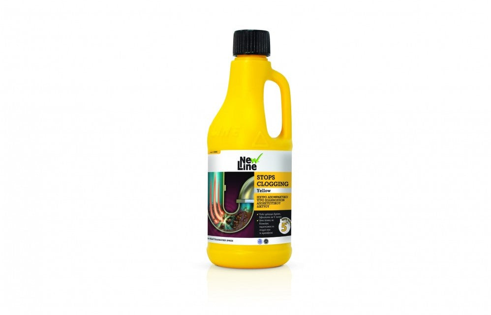 STOP CLOGGING YELLOW 500ML NEW LINE