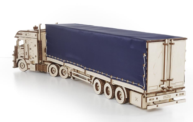 CONSTRUCTION KIT OF MECHANICAL MODEL"TILT SEMITRAILER FOR TRUCK ROAD KING"