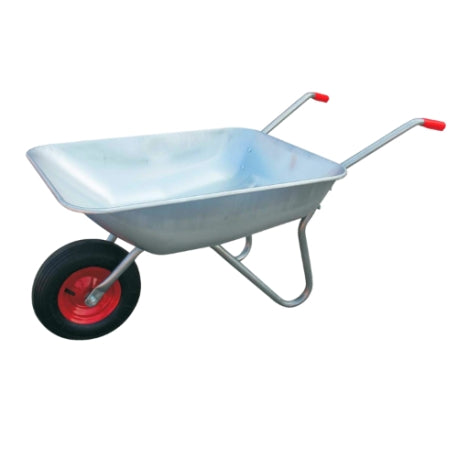 WHEELBARROW GARDEN GALVANIZED 150KG