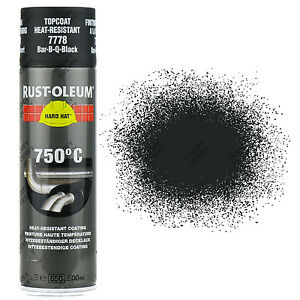 BLACK HEAT RESIST. AEROSOL 7778  RUSTOLEUM 500ML