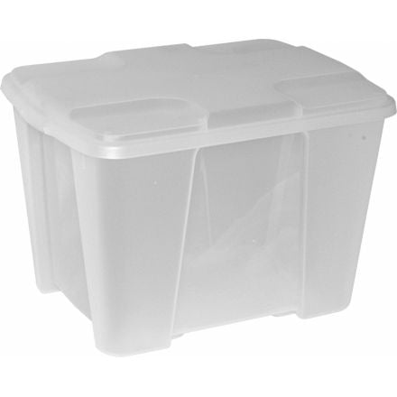 MULTIUSE BOX PLASTIC L390X290XH272MM W/TRANSPARENT BOTTOM+COVER