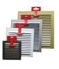 VENTILATION GRILL ALUMINIUM 0.6MM 15X15CM