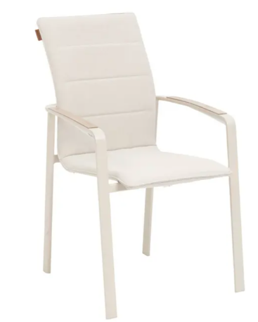 DIESE LINEN ARM IV/CL ARMCHAIR