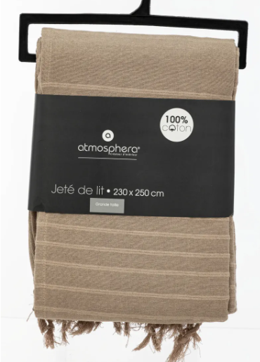 LINEN BEDSPREAD 230X250