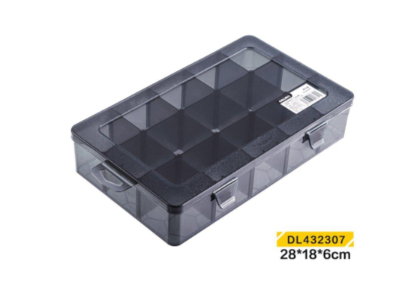 DELI STORAGE BOX 275X190X44MM BLACK