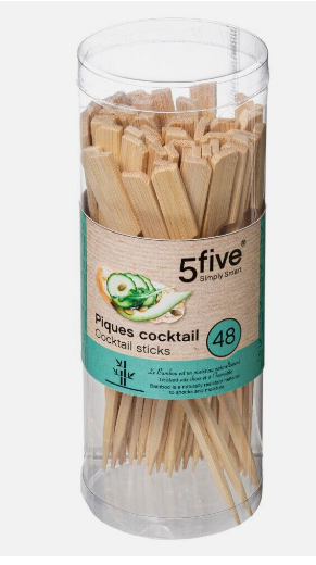 BAMBOO COCKTAIL PICKS X48