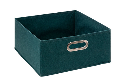 STORAGE BOX 31X15 PETROL PLAIN