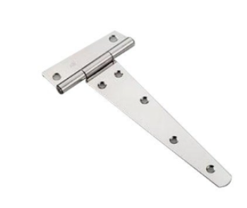 BUTT T HINGES IRON 5"