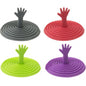 SINK STOPPER D6,5X5CM TPR 24 0,38 CUISINE ELEGANCE 34G 4ASS CLR BL