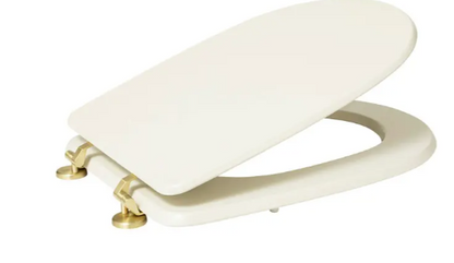IVORY TOILET SEAT DUO