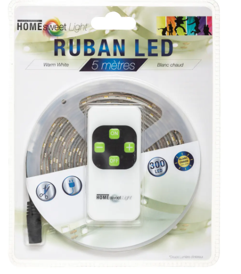 CDWHT LED STRIP RMTECNTRL L500