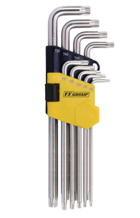 LONG HEX KEY 7-19CM SET 9PCS FF GROUP