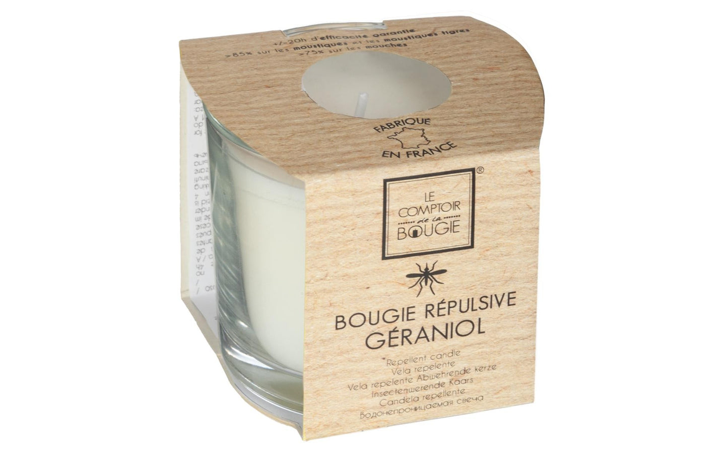 GERANIOL SCENTED CANDLE 105G