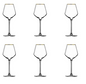 WINE GLASS CRI X6 MILLA GOLD 38CL