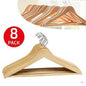 CLOTH HANGERS 8PCS WD 44X23CM B GRADE SL DSPX32