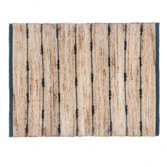 RUG STRIPE COL JUTE BOX 60X90