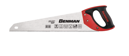 HAND SAW FAST CUT WITH ERGO GRIP 7TPI 55CM BENMAN