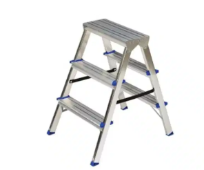 ELKOP DOUBLE SIDE ALUMINIUM LADDER 3 STEPS