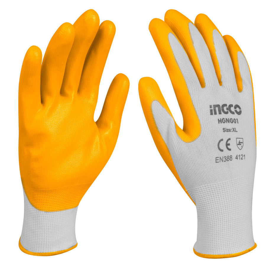 NITRILE GLOVES L-XL INGCO