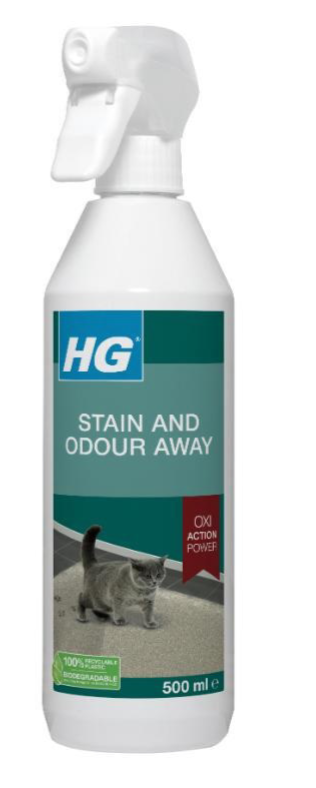 HG STAIN & ODOUR AWAY FOR CATS 500ML