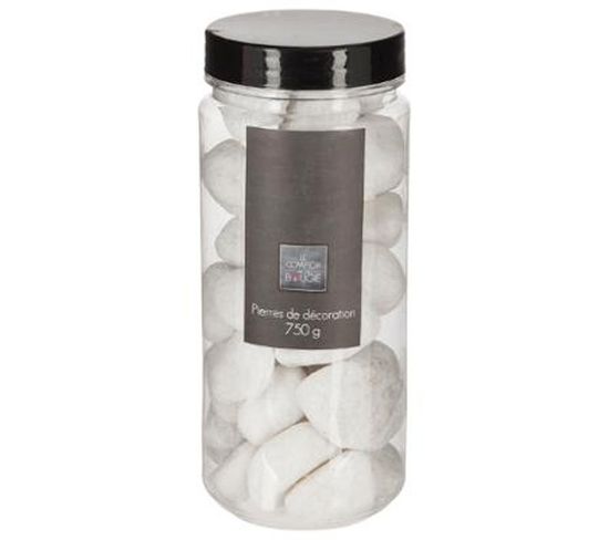 DECORATIVE STONES WHITE 750G