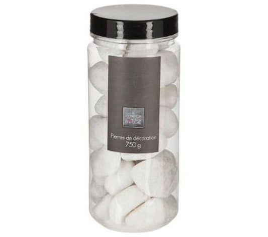 DECORATIVE STONES WHITE 750G