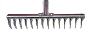 GARDEN COMB WITH 14 TEETH