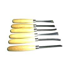 WOOD CARVING SET 6X165MM