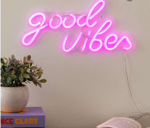 GOOD VIBES WALL LED NEON L40