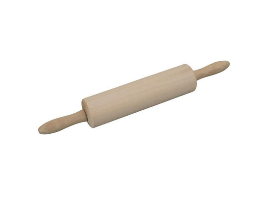 ROLLING PIN WOODEN 65X250MM REVOLVING CENTRE HOMEMAID