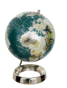 GLOBE THE PALM RESORT H27.5CM METAL