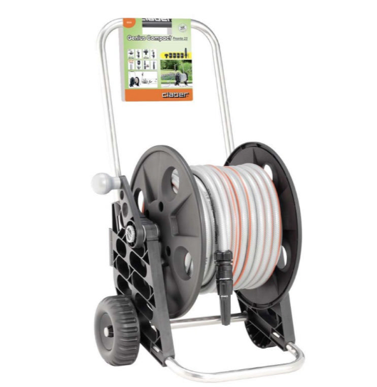 GENIUS COMPACT 25M WITH SILVER ELEGANT HOSE