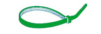 CABLE TIES GREEN 2.5X100MM 50PCS ELTECH