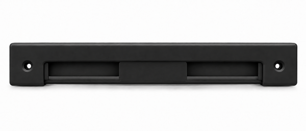LOCK STRIKE PLATE FOR ALUMINIUM DOOR 700 BLACK