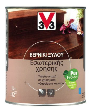 WOOD VARNISH MAHOGANY GLOSS V33 250ML