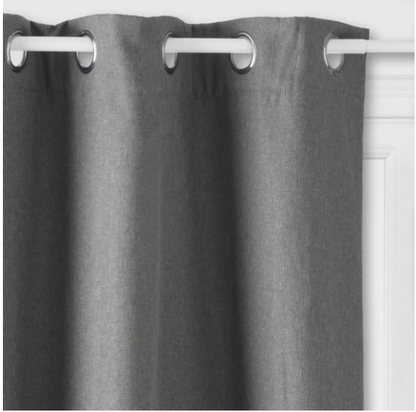 CURTAIN INSUL TIM GREY 140X260