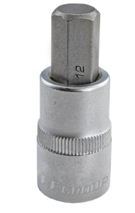 1/2" SOCKET BIT FOR HEX SCREWS 10MM DIN 7422 FF GROUP