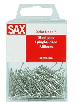 OFFICE PINS P30GR-SLV